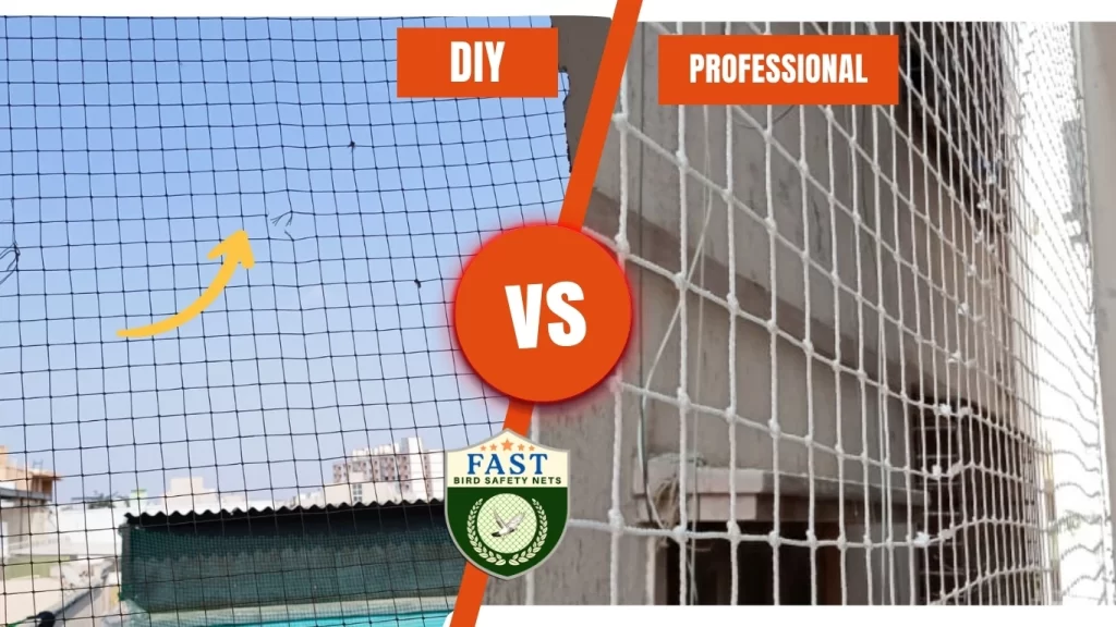 DIY vs Professional Net Installation