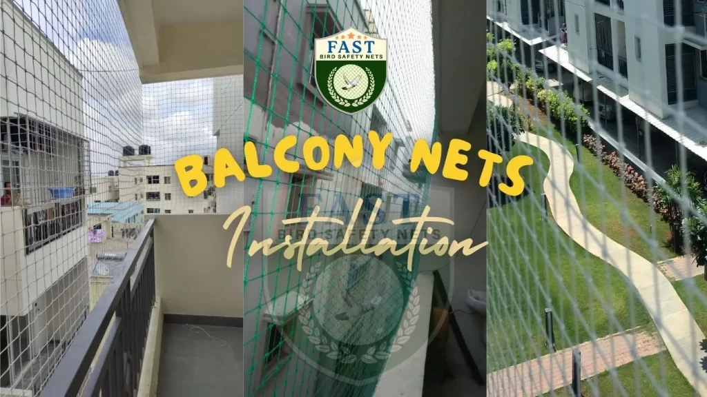 balcony Nets Installation in Hyderabad