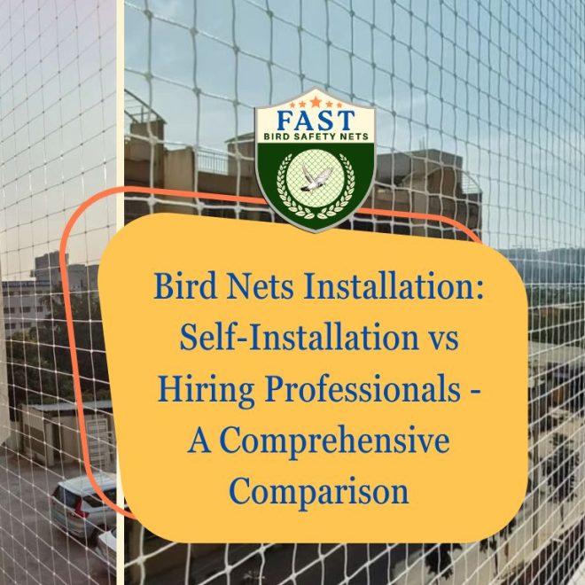 Bird Nets Installation: Self-Installation vs Hiring Professionals – A Comprehensive Comparison
