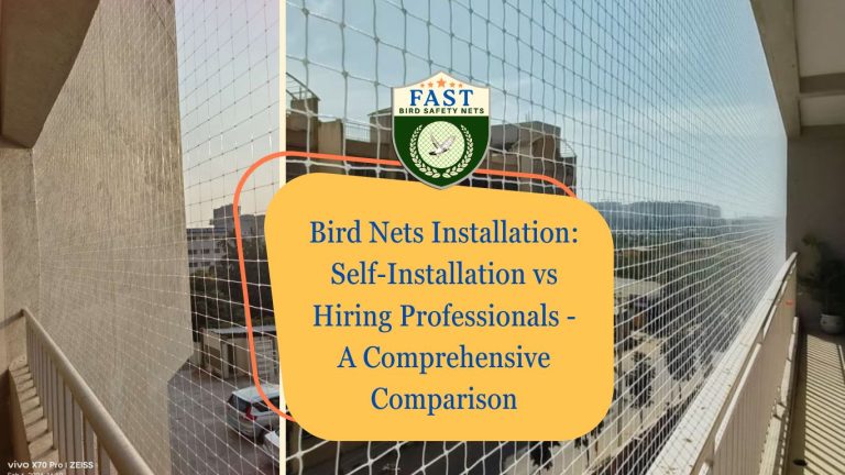 Bird Nets Installation: Self-Installation vs Hiring Professionals – A Comprehensive Comparison