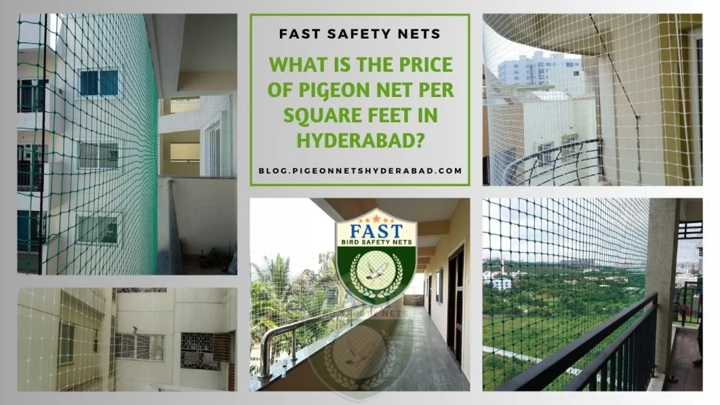 What is the price of Pigeon Net Installation Price in Hyderabad