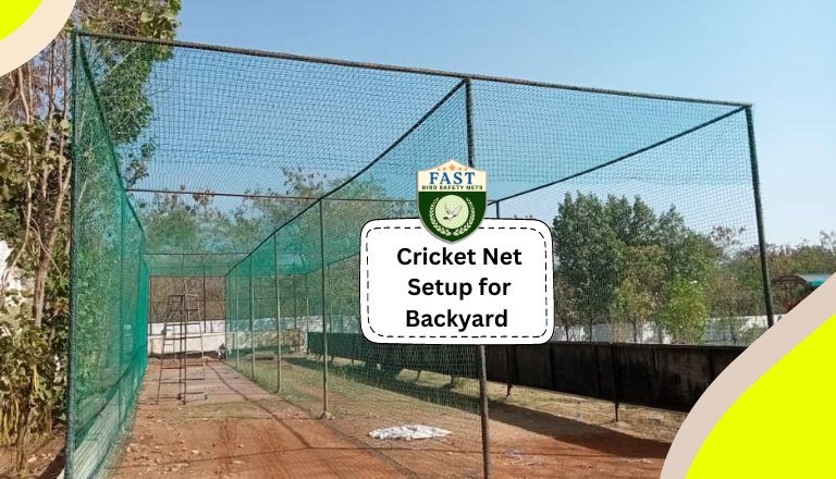 Cricket Net Setup for Backyard