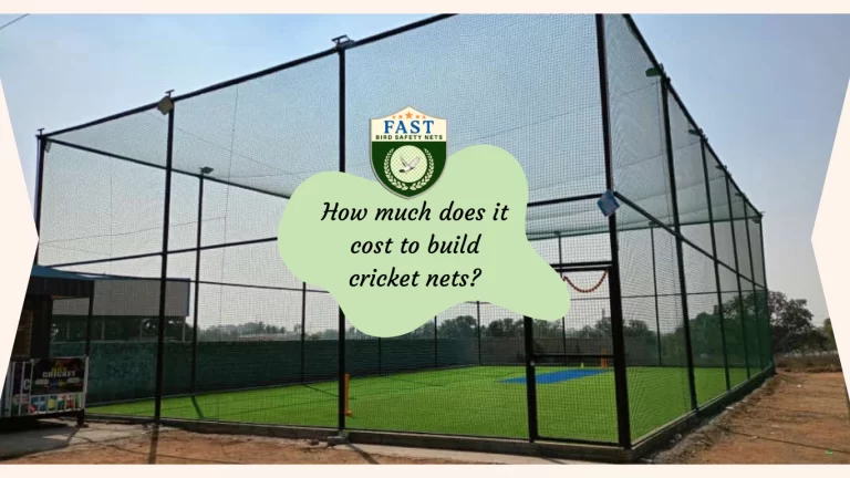 How much does it cost to build Cricket Nets?