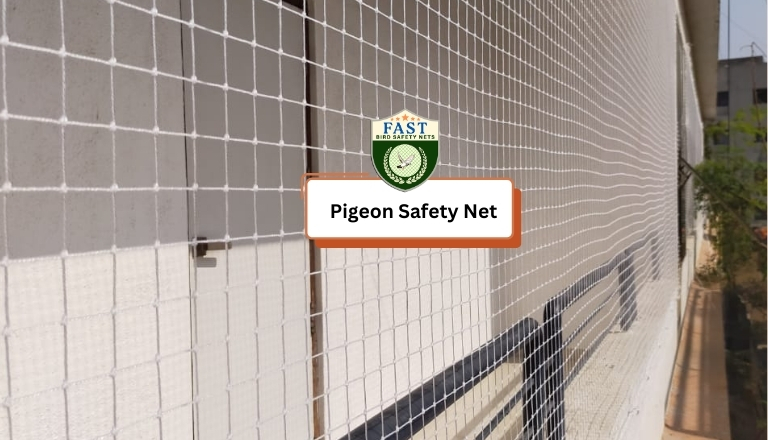 Pigeon Safety Net Fixing