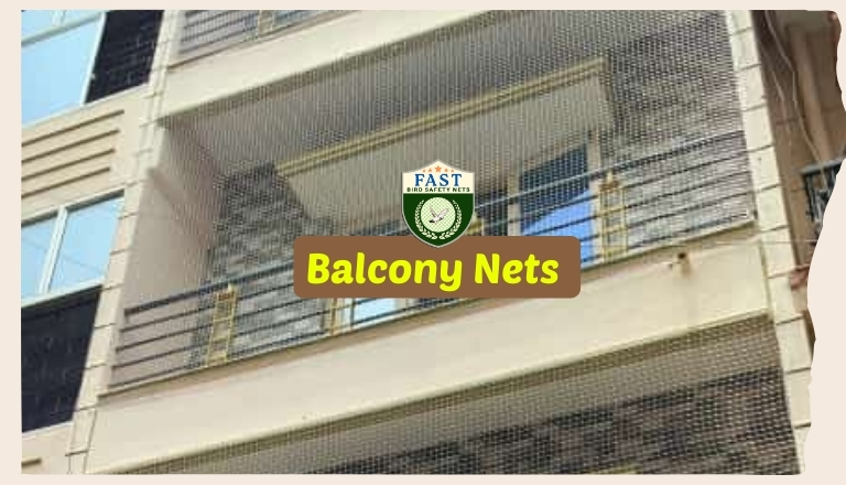 balcony nets fixing