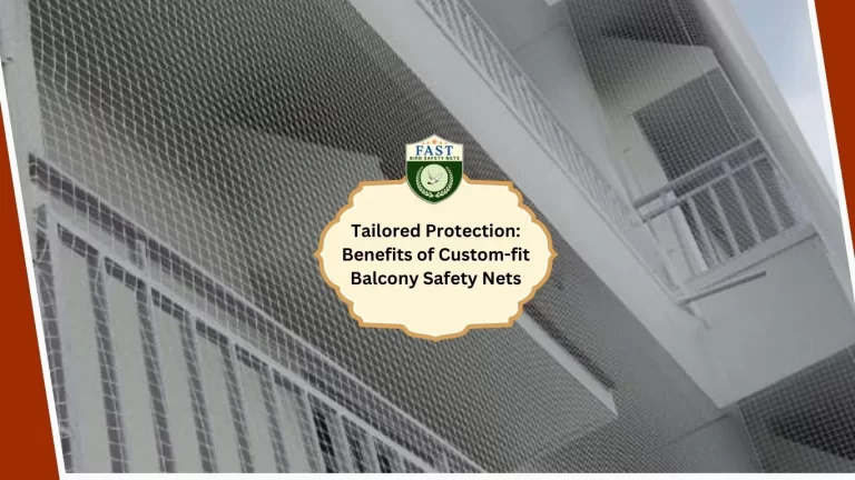 Tailored Protection: Benefits of Custom-fit Balcony Safety Nets