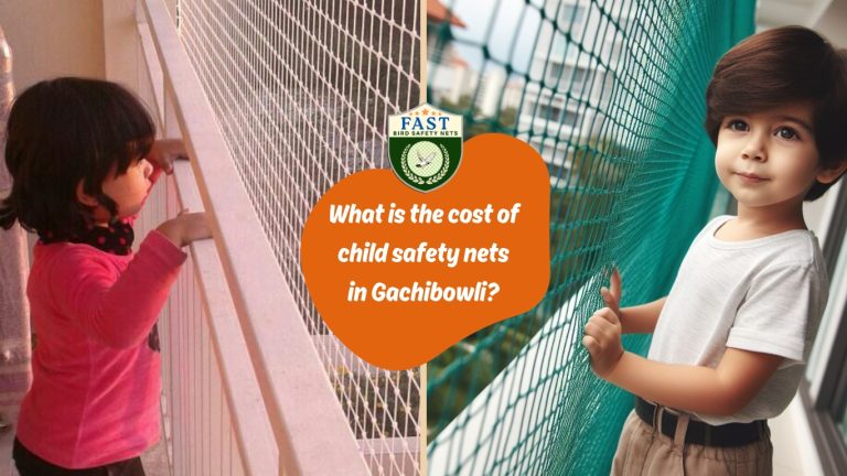 What is the cost of child safety nets installation in Gachibowli?
