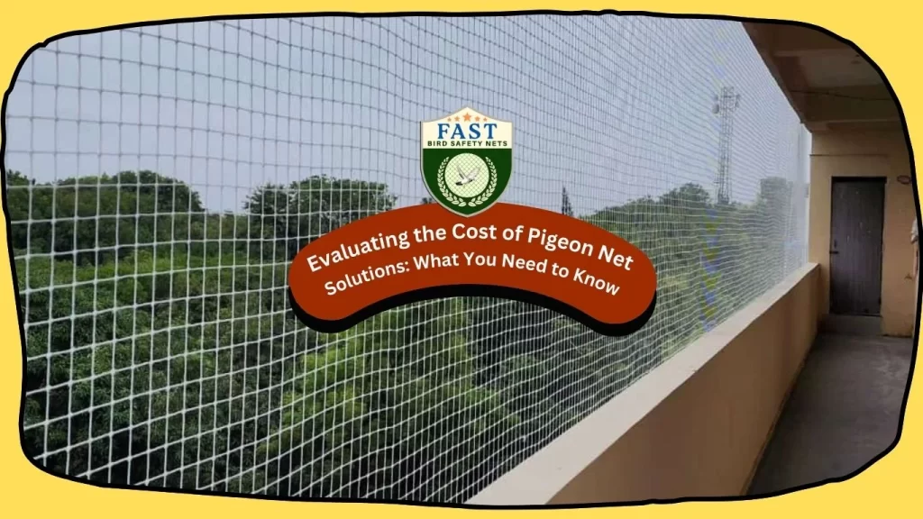 Cost of pigeon net installation in Hyderabad