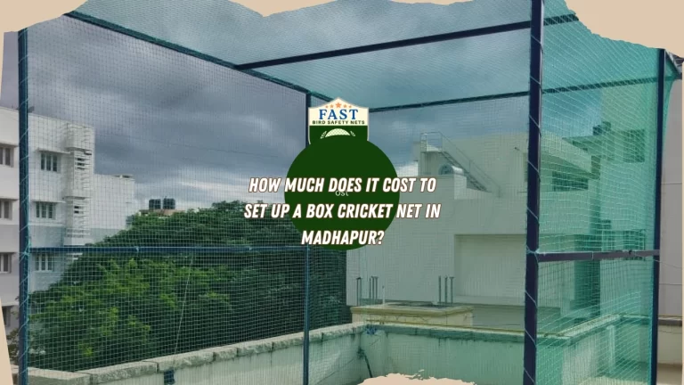 How much does it cost to set up a box cricket nets?