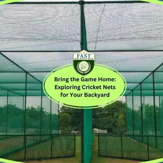 Bring the Game Home: Exploring Cricket Nets for Your Backyard