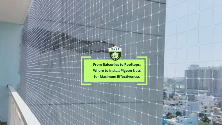 From Balconies to Rooftops: Where to Install Pigeon Nets for Maximum Effectiveness