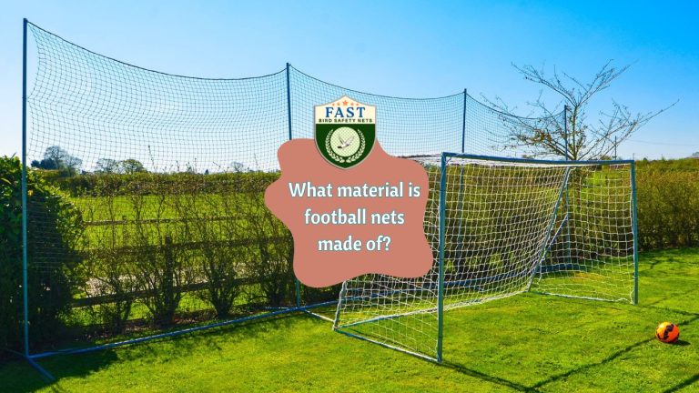 What material is football nets made of?