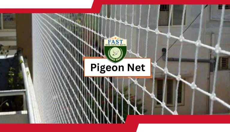 Net to prevent pigeons