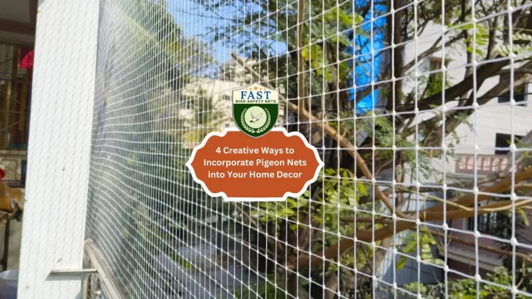 4 Creative Ways to Incorporate Pigeon Nets into Your Home Decor