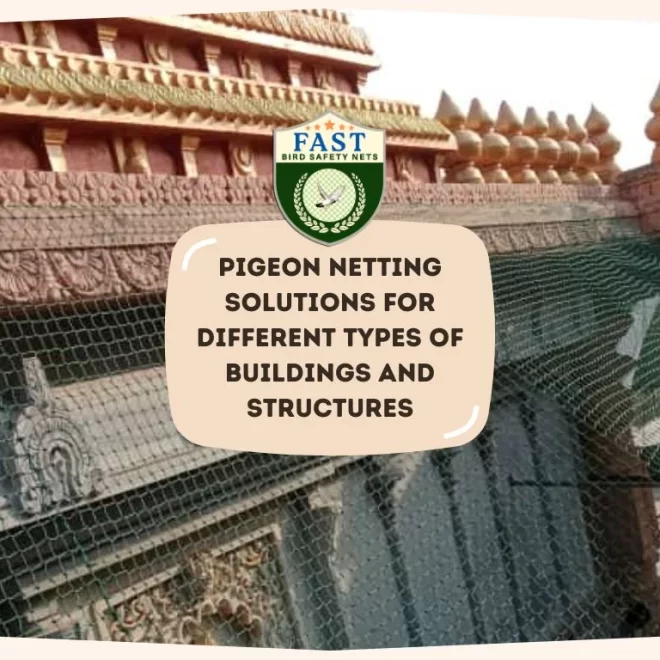 Pigeon Netting Solutions for Different Types of Buildings and Structures