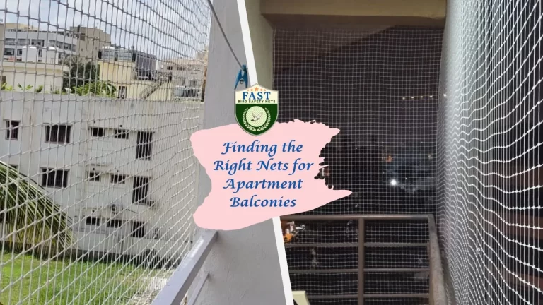 Finding the Right Nets for Apartment Balconies