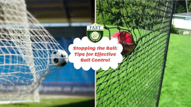Stopping the Ball: Tips for Effective Ball Control
