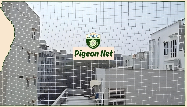 pigeon net fixing