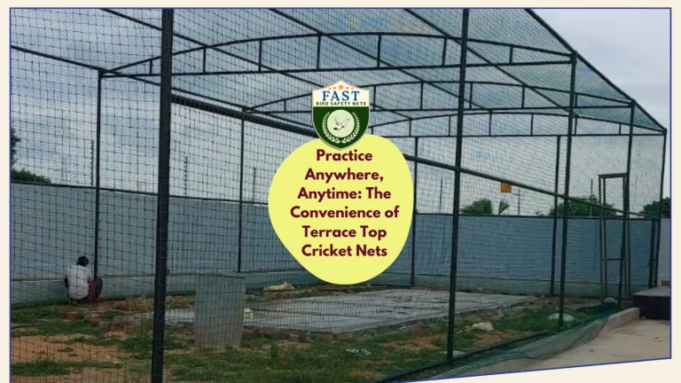 Practice Anywhere, Anytime: The Convenience of Terrace Cricket Nets
