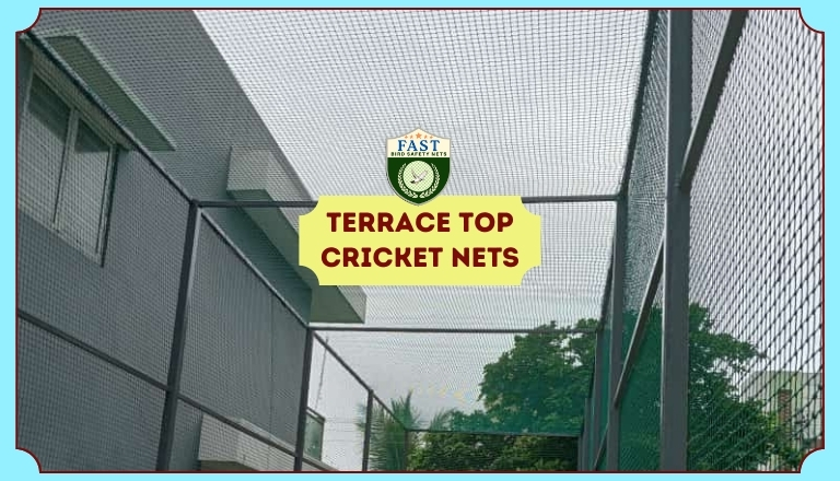 terrace top cricket nets