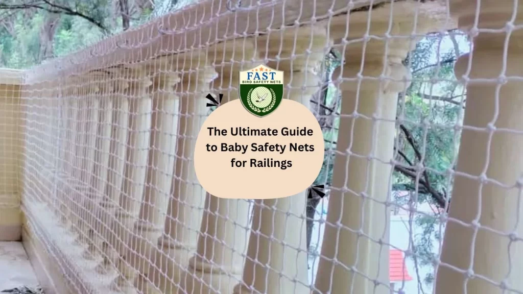 baby safety net for railing