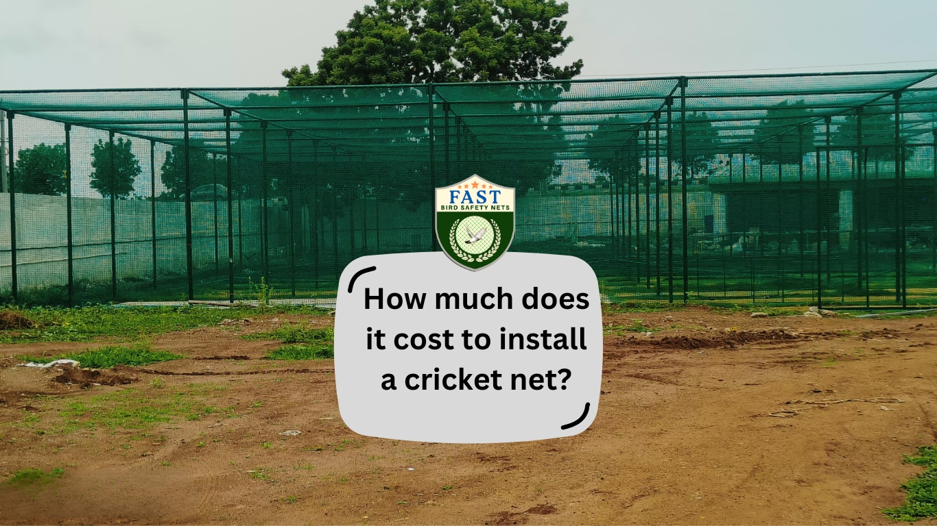 How much does it cost to install a cricket net? Fast Safety Nets