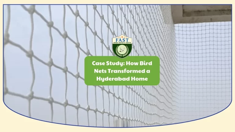 Case Study: How Bird Nets Transformed a Hyderabad Home