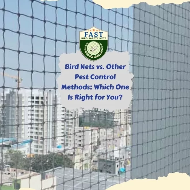 Bird Netting for Balcony vs. Other Pest Control Methods: Which One Is Right for You?