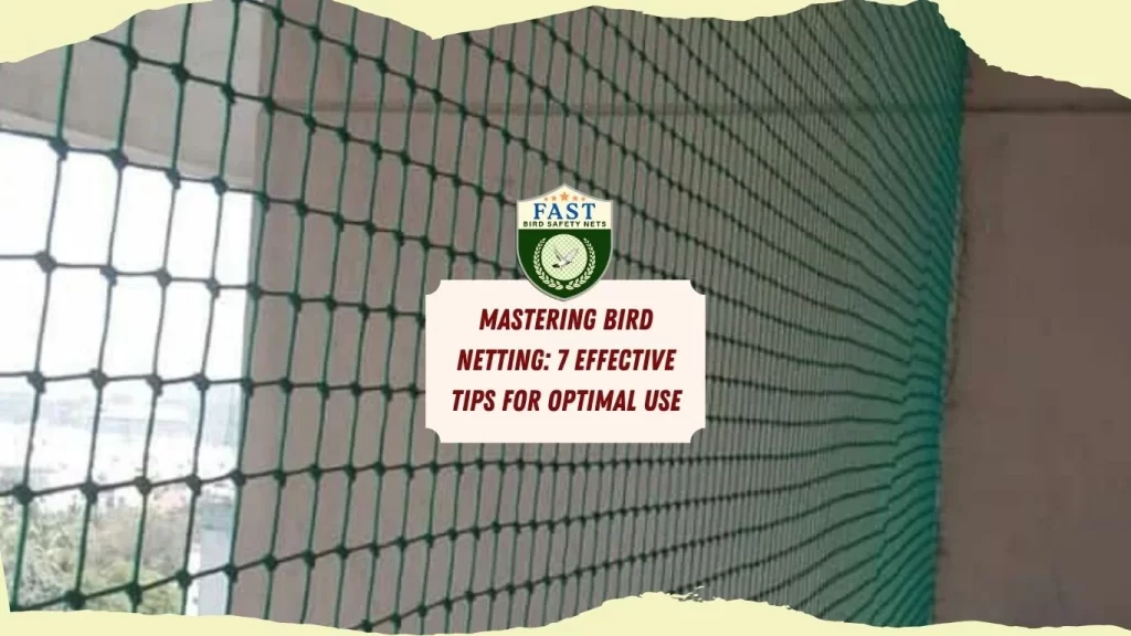 Mastering Bird Netting Tips