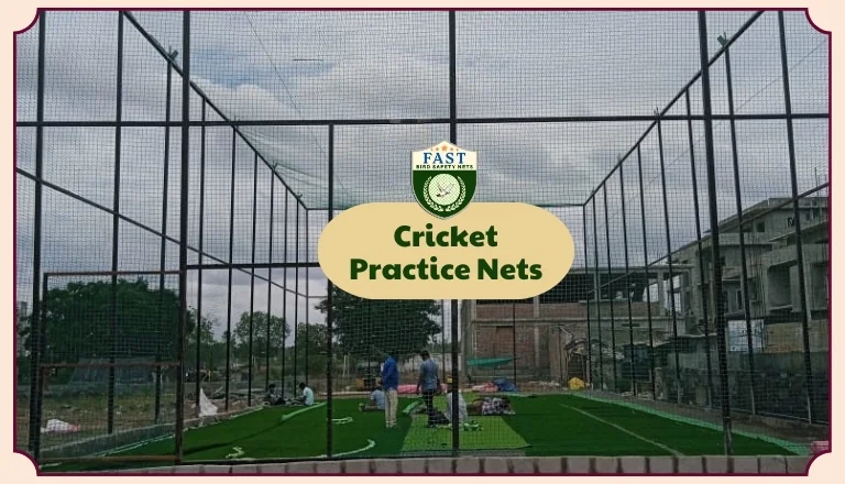 cricket net installation