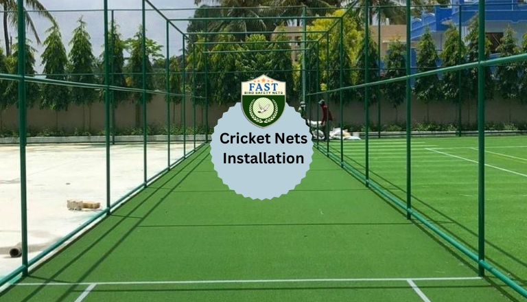 cricket net fitting