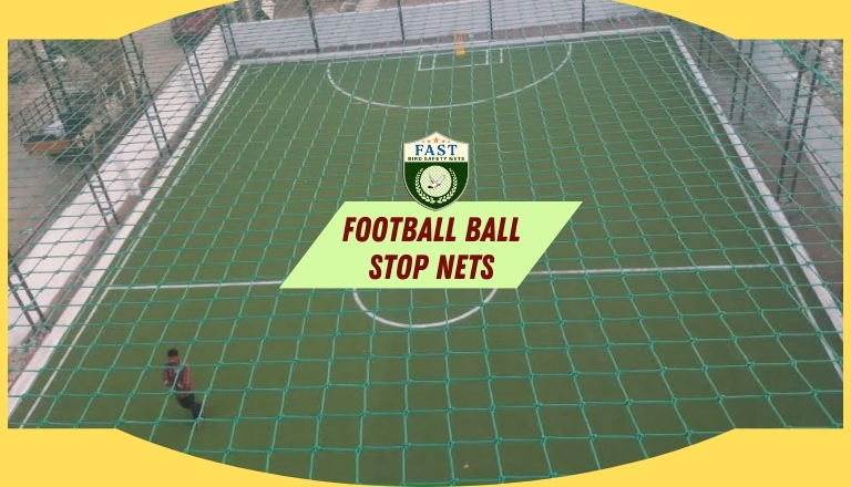 football ball stop nets