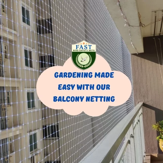 Gardening Made Easy With Our Balcony Netting