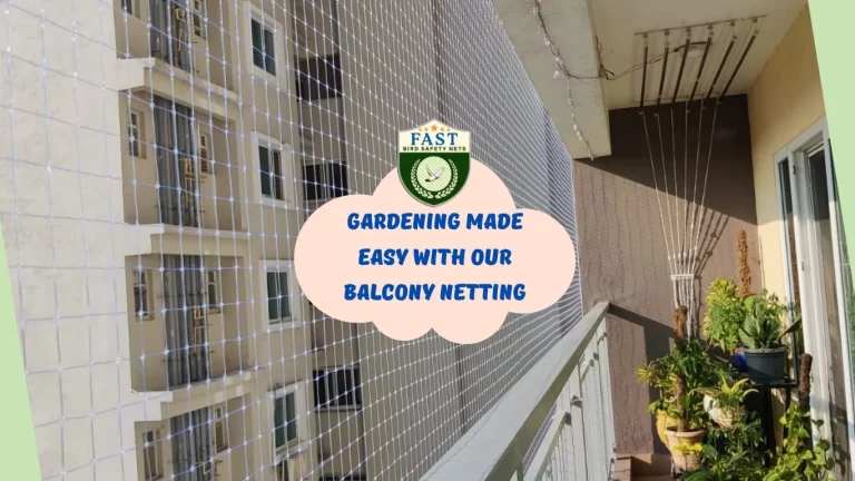 Gardening Made Easy With Our Balcony Netting