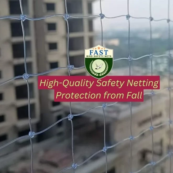 High-Quality Safety Netting for Protection from Fall