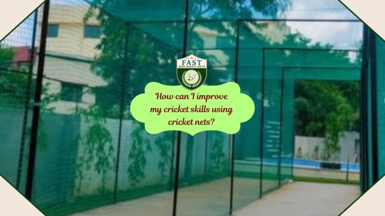 How can I improve my cricket skills using cricket nets?