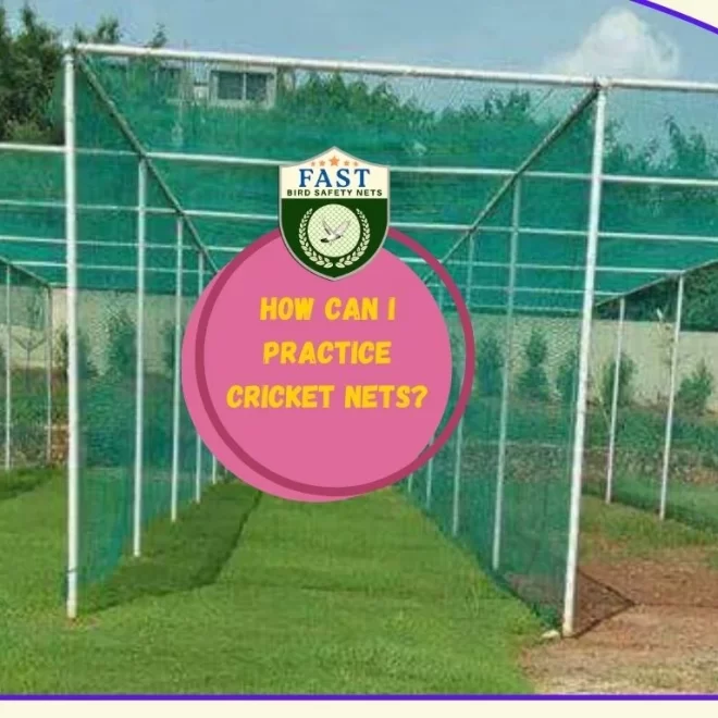 How can I practice cricket nets?