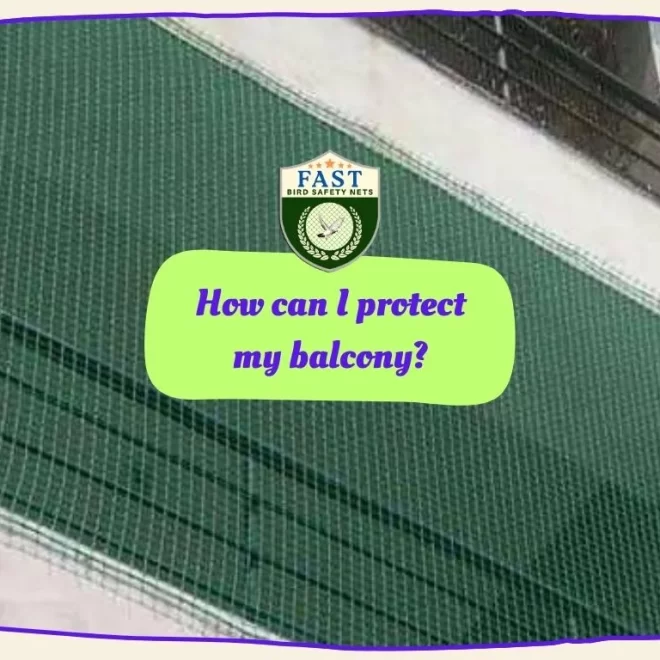 How can I protect my balcony?