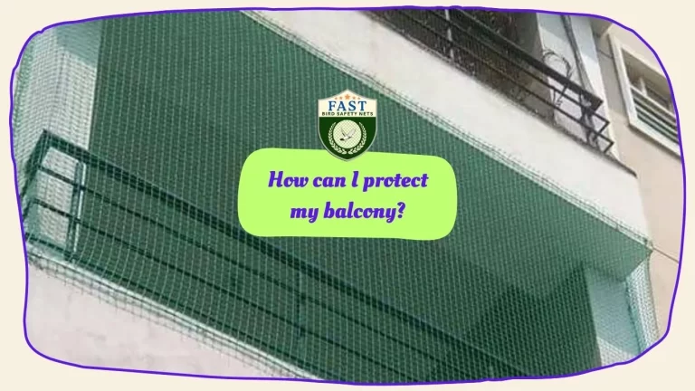 How can I protect my balcony?