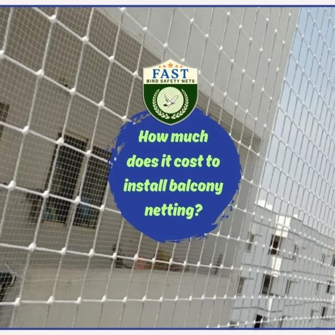 How much does it cost to install balcony netting?