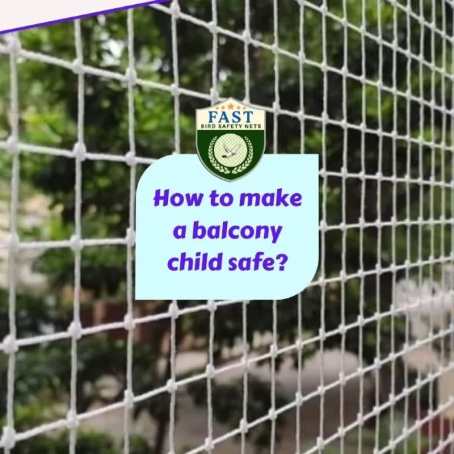 How to make a balcony child safe?