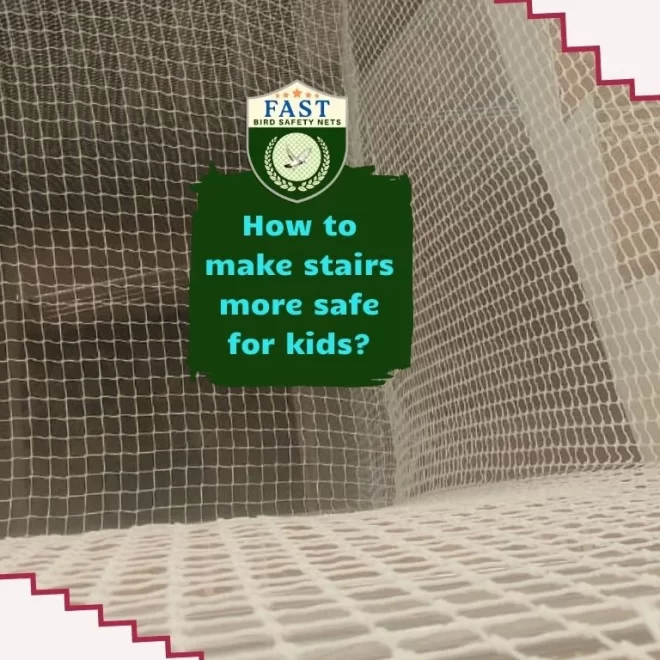 How to make stairs more safe for kids?