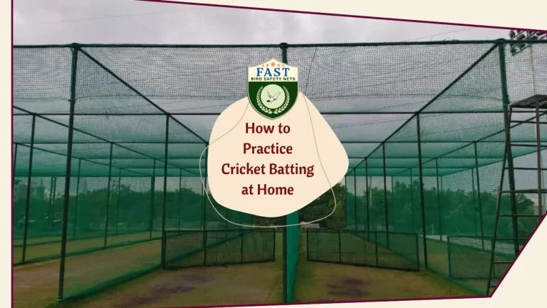 How to Practice Cricket Batting at Home