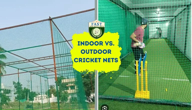 Indoor Cricket Nets Vs. Outdoor Cricket Nets