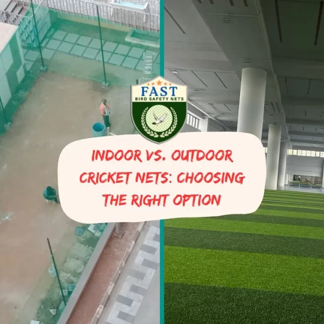 Indoor vs. Outdoor Cricket Nets: Choosing the Right Option