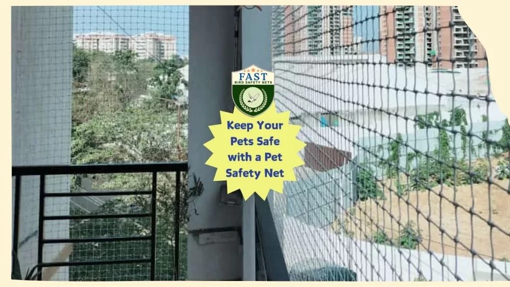 Keep your pets safe with a pet safety nets