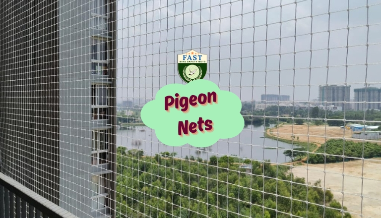 pigeon nets installation technique