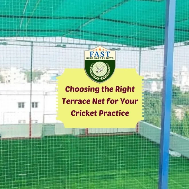 Choosing the Right Terrace Net for Your Cricket Practice
