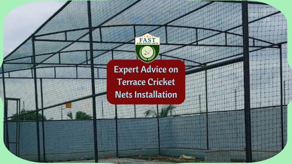 terrace cricket net fixing in hyderabad