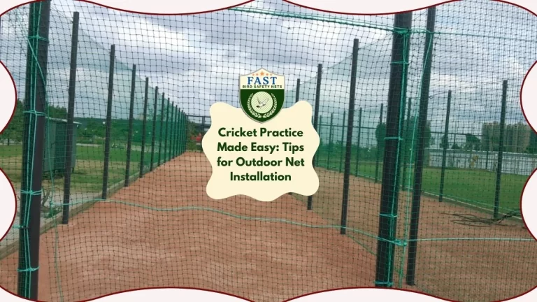 Cricket Practice Made Easy: Tips for Outdoor Net Installation